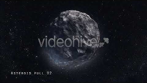 Asteroids - motion graphics video