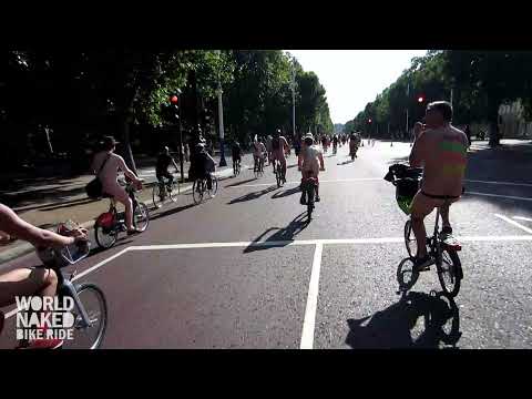 World Naked Bike Ride (WNBR) London 2021