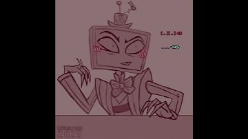 ( . )( . ) 💙 - Vox x OC ( #hazbinhotel #animation TEST / Ft. @VoxTekDemon666 )