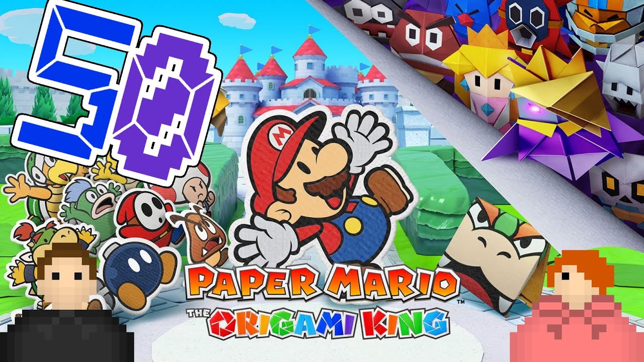 Paper Mario The Origami King Lanky Guy Towers Ep 50 Speletons