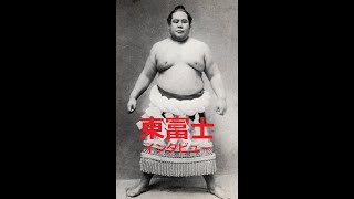 相撲 横綱 東富士 手形色紙 プロレスラー 相撲 横綱 東富士 手形