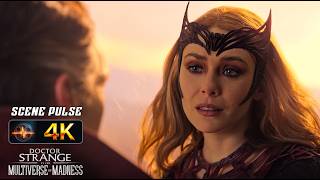 Scarlet Witch vs. Kamar-Taj Battle Scene  Doctor Strange in the Multiverse of Madness - ScenePulse