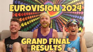 EUROVISION 2024 GRAND FINAL RESULTS - REACTION