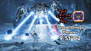 [MHWilds:PC] Savage Omega Planetes | 9'51"02 | Bow Solo
