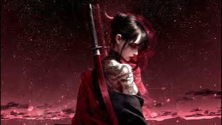 Gadis Tato Katana Wallpaper Hidup