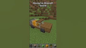 Minecraft Car Tutorial #shorts #minecraft #tutorial #howto #squidgame3 #car