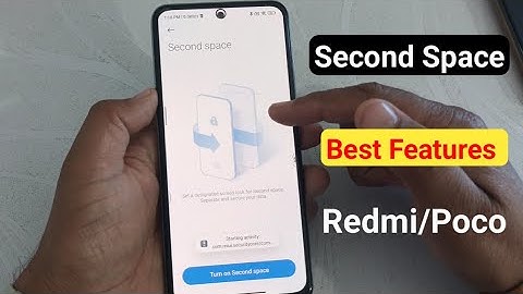 Miui best features second space any redmi/poco | second space enable