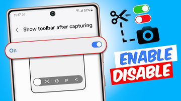 How to Enable and Disable the Screenshot Toolbar on Samsung | Add and Remove the Screenshot Toolbar