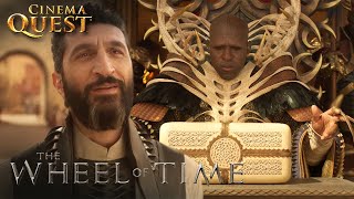 The Wheel Of Time | Ishamael Brings Turak An Ancient Gift (ft.Fares Fares) | Cinema Quest