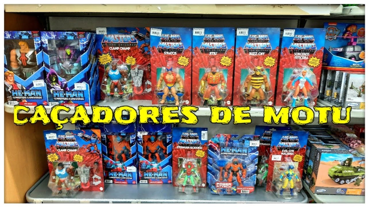 TOY HUNT - CAÇADORES DE MOTU #22 - CAÇANDO BONECOS DO HE-MAN E A WAVE 7 DE MOTU ORIGINS!