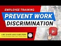 Prevent Discrimination at Work - Employee Training from SafetyVideos.com