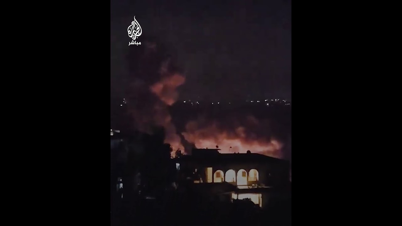 صار الليل نهارًا.. قصف إسرائيلي على مناطق في جنوب لبنان