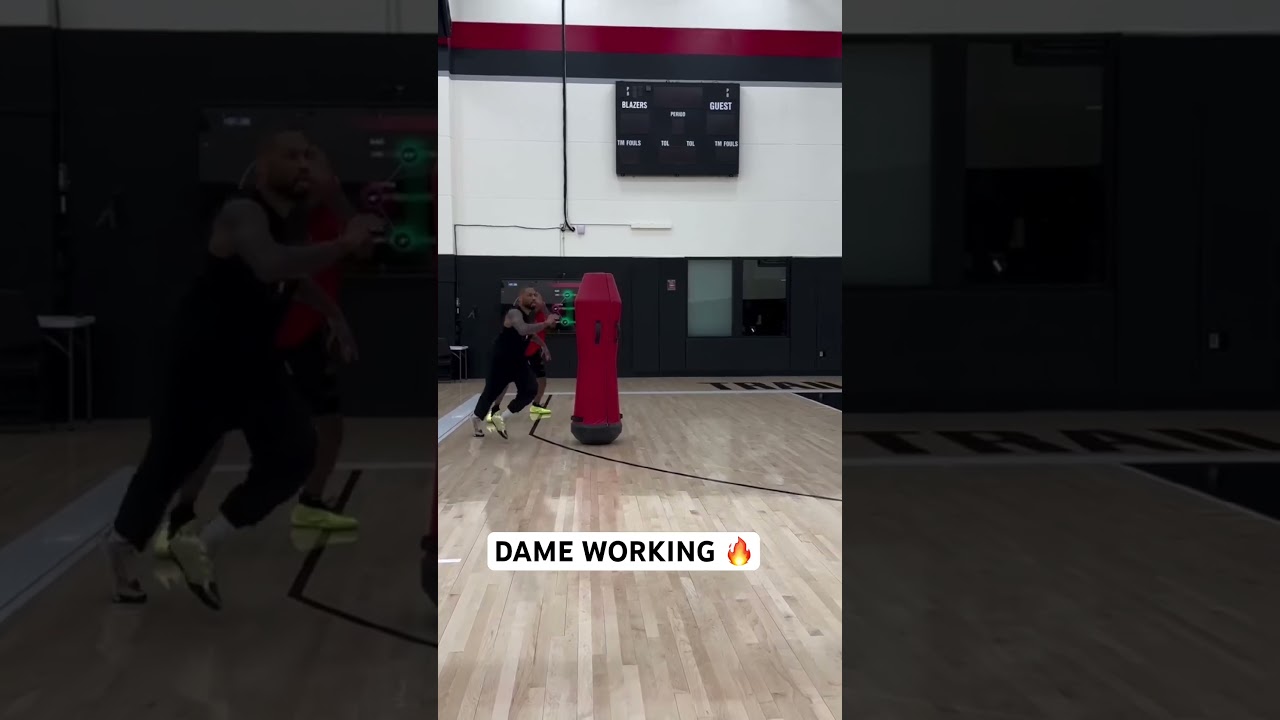 Dame getting offseason work in π₯πͺ (via: damian/IG)