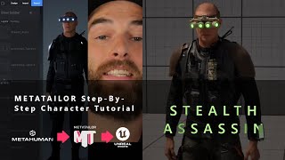 Revolutionize 3D Character Design: Instantly Dress Avatars with MetaTailor 2.0 STEP-BY-STEP workflow