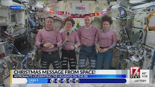 Holiday message from space!