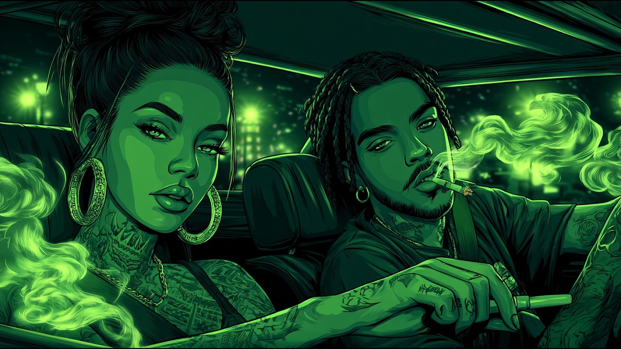 Neon Smoke Ride | Bluesy Hip-Hop & Chill Rap | Late Night Stoner Vibes