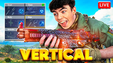 USING EVERY BATTLE ROYALE CLASS in COD Mobile...(VERTICAL)