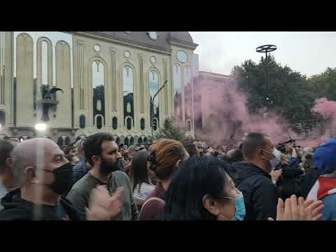 ნიკა მელიამ სამაჯური მოიხსნა და გადააგდო