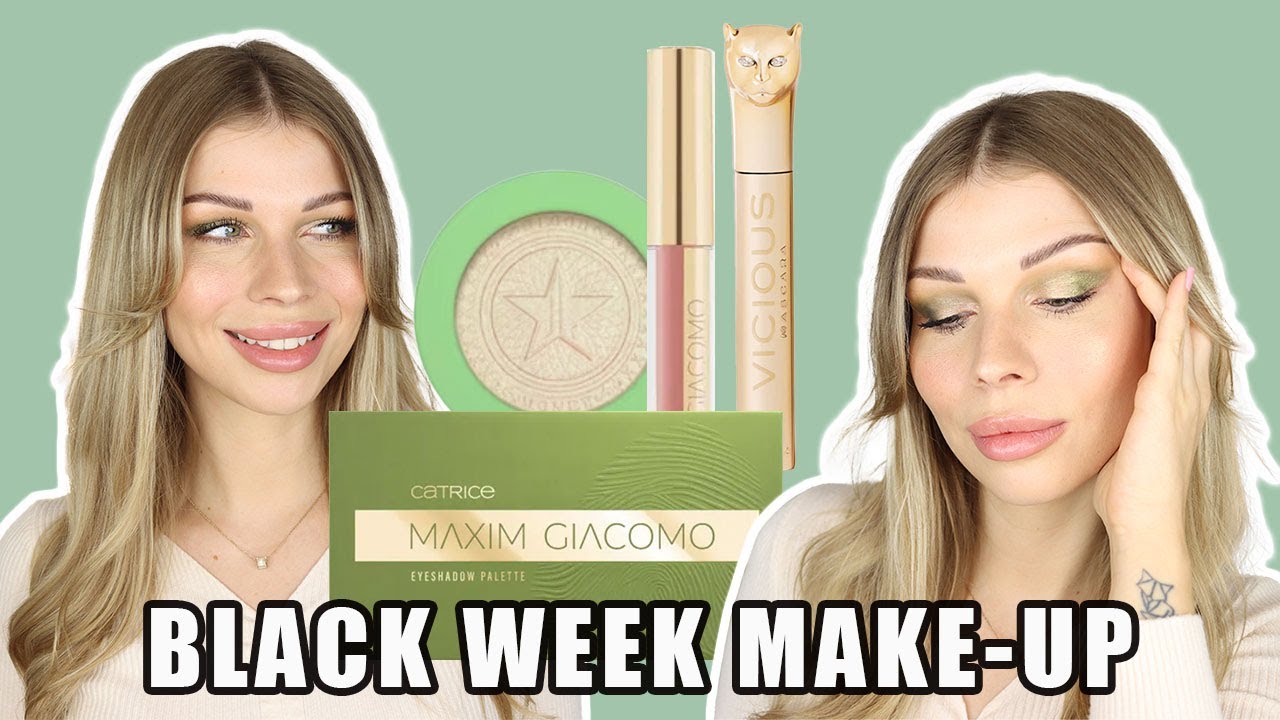 Ganzes Make Up mit Purish Black Week Deals I Catrice, Nabla, Jeffree Star I Kim Wood