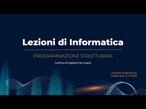 Video: Come è strutturata la codificazione?