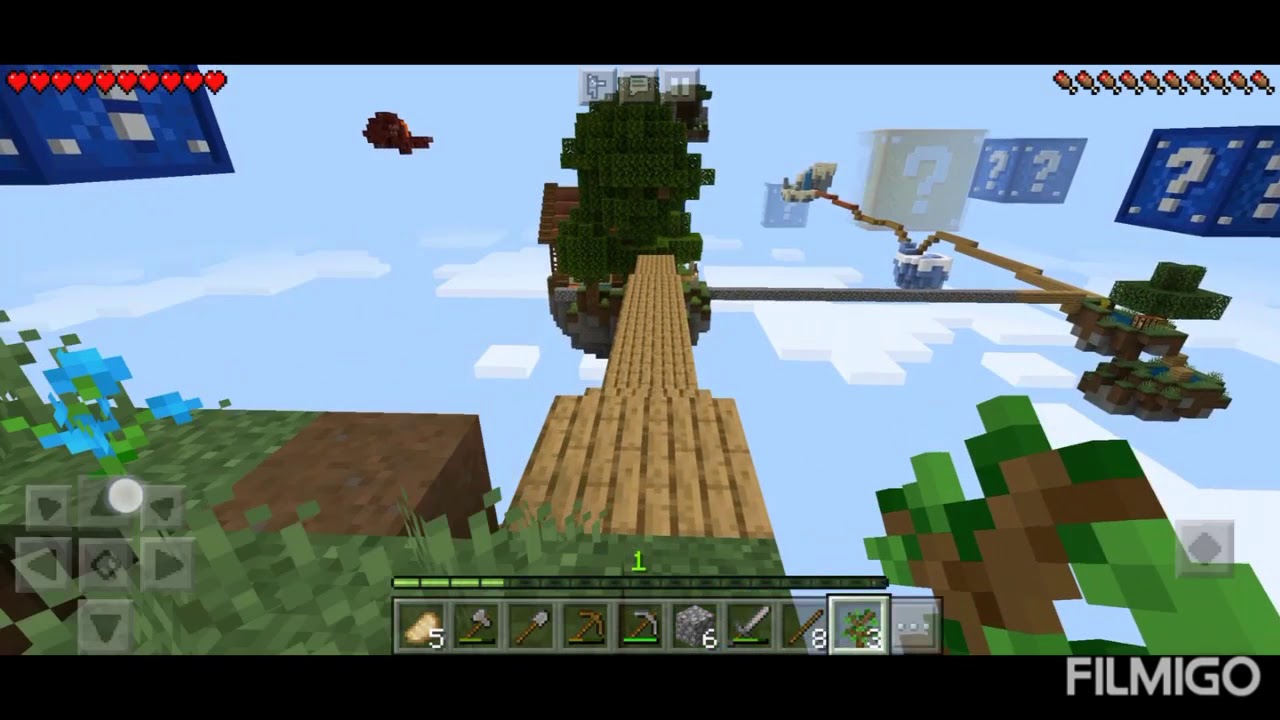 Unlocking new islands on the Skyblock (Ep 2 Skyblock) - YouTube