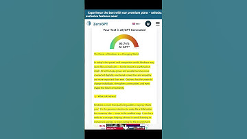 Free & Unlimited, Humanize ai contents , bypass zerogpt.