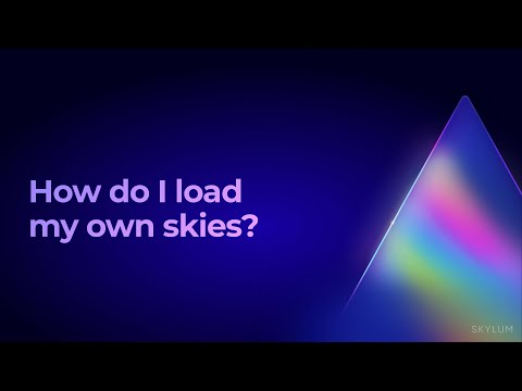 Luminar AI FAQ: How do I load my own skies?