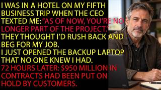 The CEO Fired Me by Text During My Business Trip—72 Hours Later, $950 Million Was Put on Hold Guide