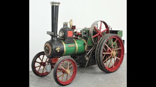 3 inch scale Burrell agricultural engine