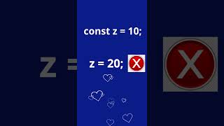 JavaScript var vs let vs const 🔥😲 - 30 Seconds-la! ⏱️" - Must Know! 💯"