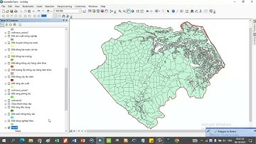 Chuyển polygon sang dạng raster trong ArcGIS