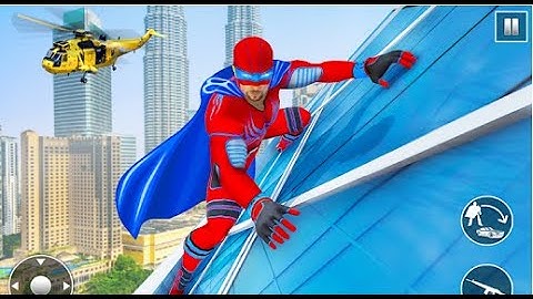 Flying Robot Superhero Part-2 | Rescue Mission Superhero Robot Android GamePlay | By Game Crazy