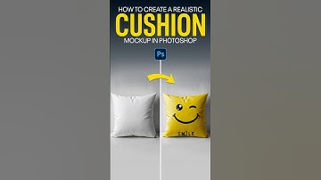 How to Create a Realistic Cushion Mockup in Photoshop #amgraphix #cushion #mockup #pillow #photoshop