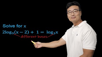 Log Equation with Different Bases