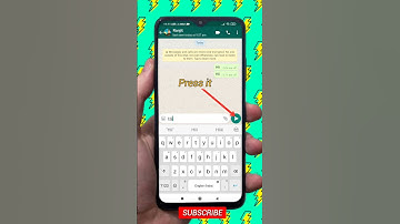 WhatsApp Message Send Enter Press #shorts
