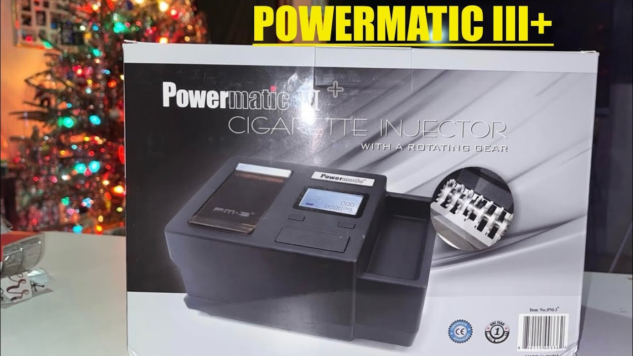 Upgraded PowerMatic III+ Cigarette Injector Review/Demo