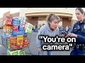 When Shoplifters Get Caught Red Handed Right at the Store Exit