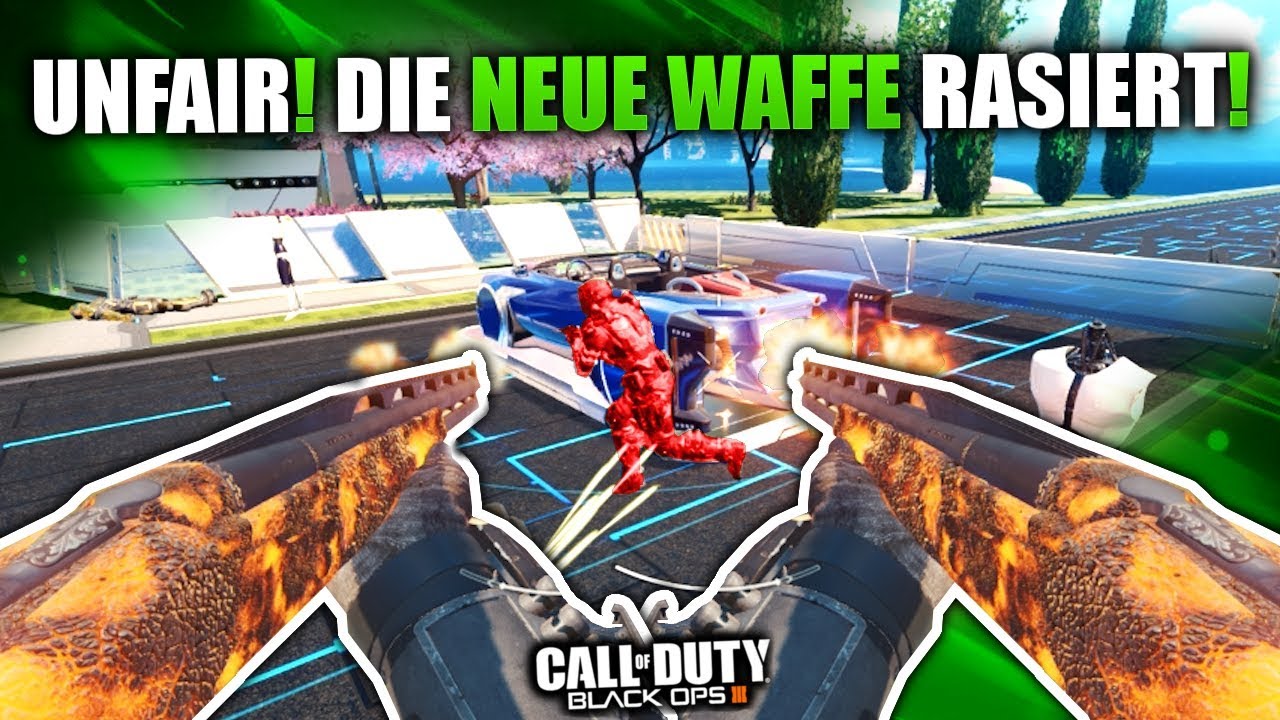 UNFAIR! DIE NEUE WAFFE RASIERT! | BLACK OPS 3