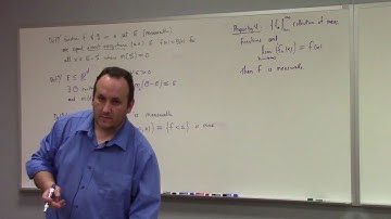 Topology & Analysis: simple functions and Lebesgue integral, 4-12-19 part 1