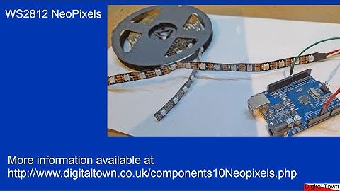 Arduino C++: WS2812 NeoPixels with Arduino UNO