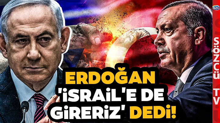 Erdoğan Gaza Geldi 'İsrail'e de Gireriz' Dedi! 'Karabağ'a Libya'ya Nasıl Girdiysek...'