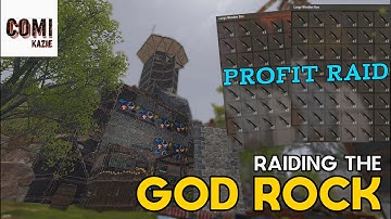 RAIDING the GOD ROCK for 2 boxes of ROCKETS (INSANE PROFIT) - Rust Vanilla
