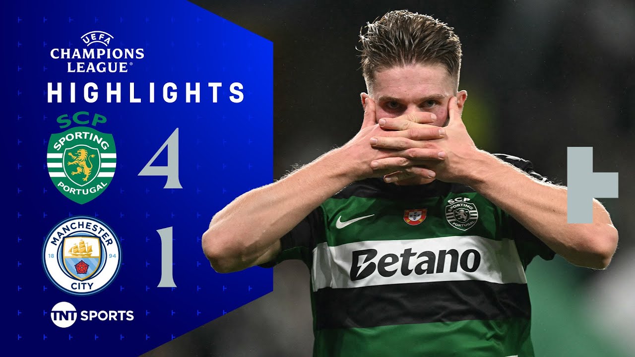 Gyökeres Hat-Trick DESTROYS Man City! 🔥 | Sporting 4-1 Man City | UEFA Champions League Highlights Gyökeres Hat-Trick DESTROYS Man City! 🔥 | Sporting 4-1 Man City | UEFA Champions League Highlights