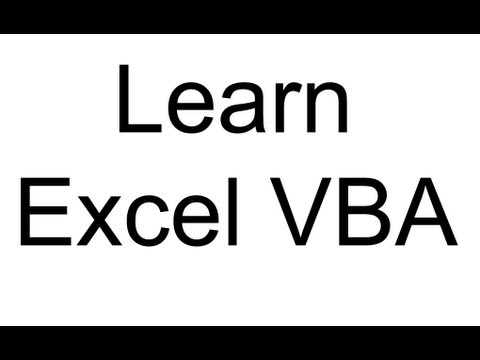 Excel VBA Basics #1 - Getting started with Range object, running and debugging