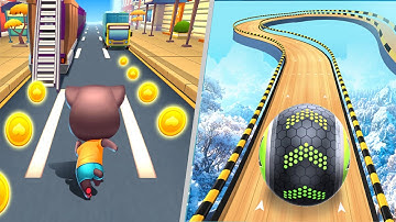 Cat Runner VS Going Balls - Gameplay Walkthrough - All Levels IOS,  (Ep-16)