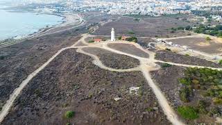 Flyover Archaeological Site of Nea Paphos - Cyprus