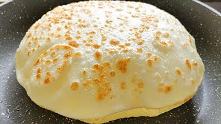 鸡蛋灌饼最简单的做法，不破皮不漏酥，柔软多层，张张鼓大泡【佳颖美食】