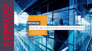 How to use custom script procedure monitoring in Comodo ONE ITSM