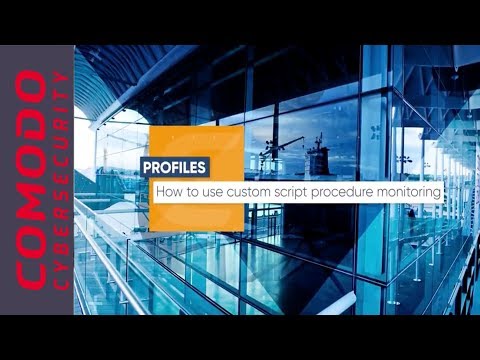 How to use custom script procedure monitoring in Comodo ONE ITSM