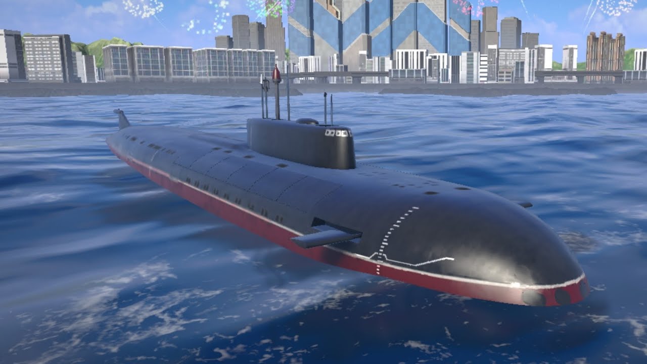 Submarino Nuclear Russo RF Kursk K-141 (Modern Warships)